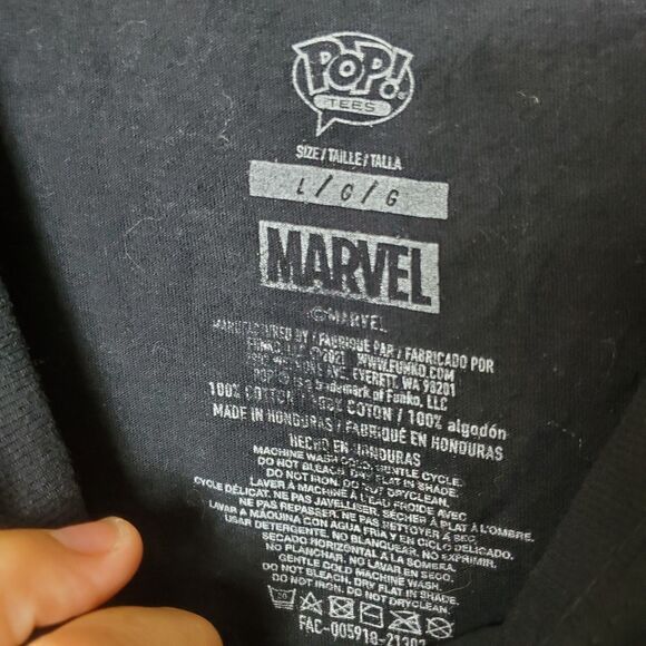 JUNIOR'S FUNKO POP TEE MARVEL SPIDER-MAN HOBGOBLIN EXCLUSIVE T-SHIRT LARGE - Picture 3 of 4